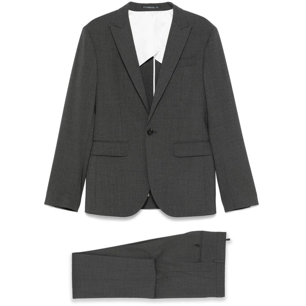 Dsquared2 Grey Suits - Single Breasted Suits Men