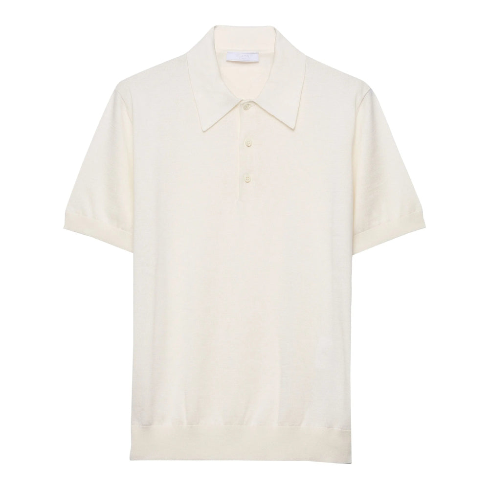 Prada White Polo Shirts Men