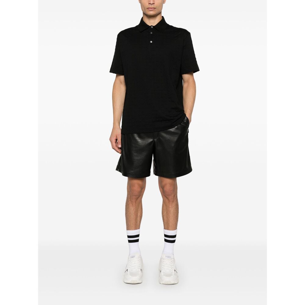 Givenchy Black Polo Shirts Men
