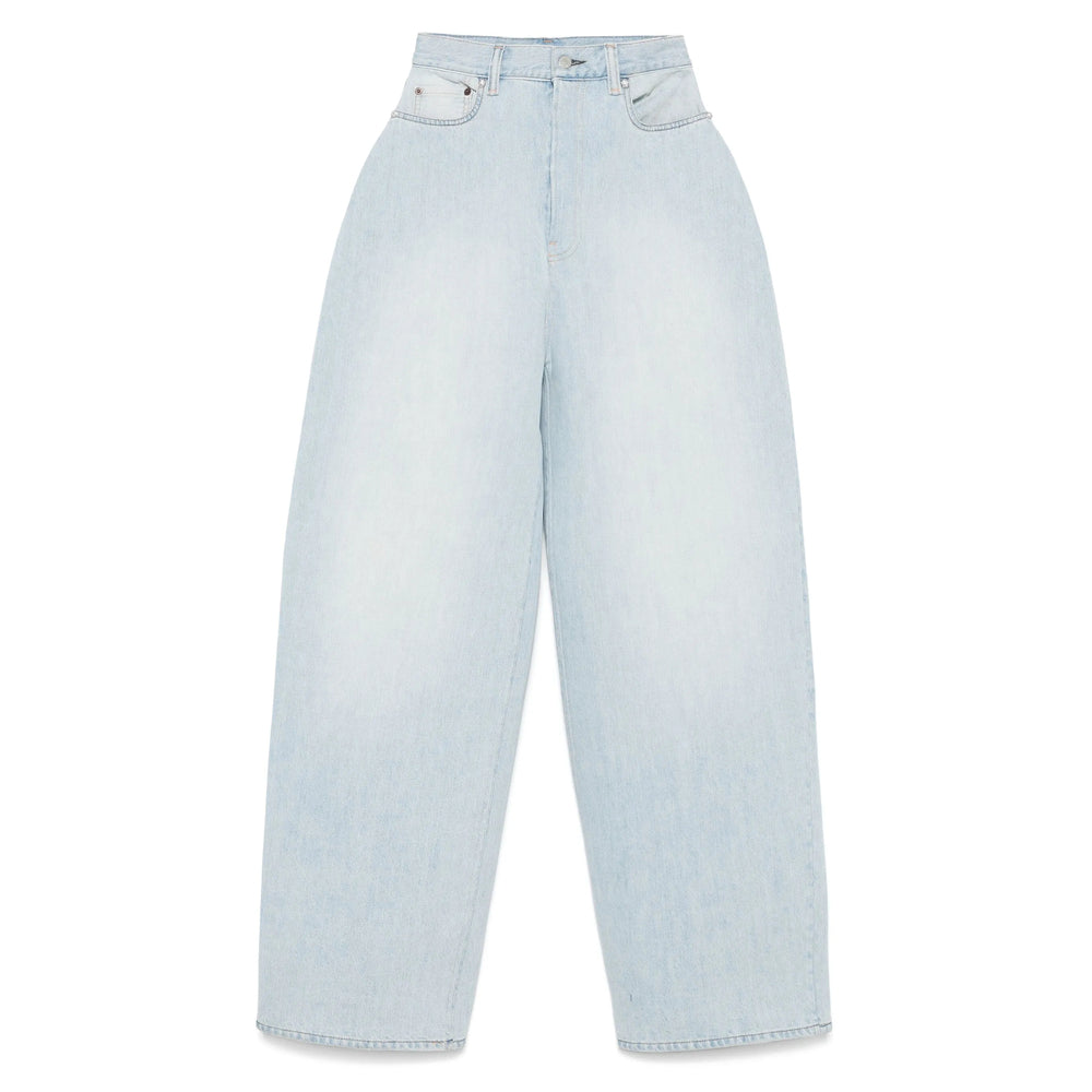 Acne Studios Blue Denim - Straight-Leg Jeans Women