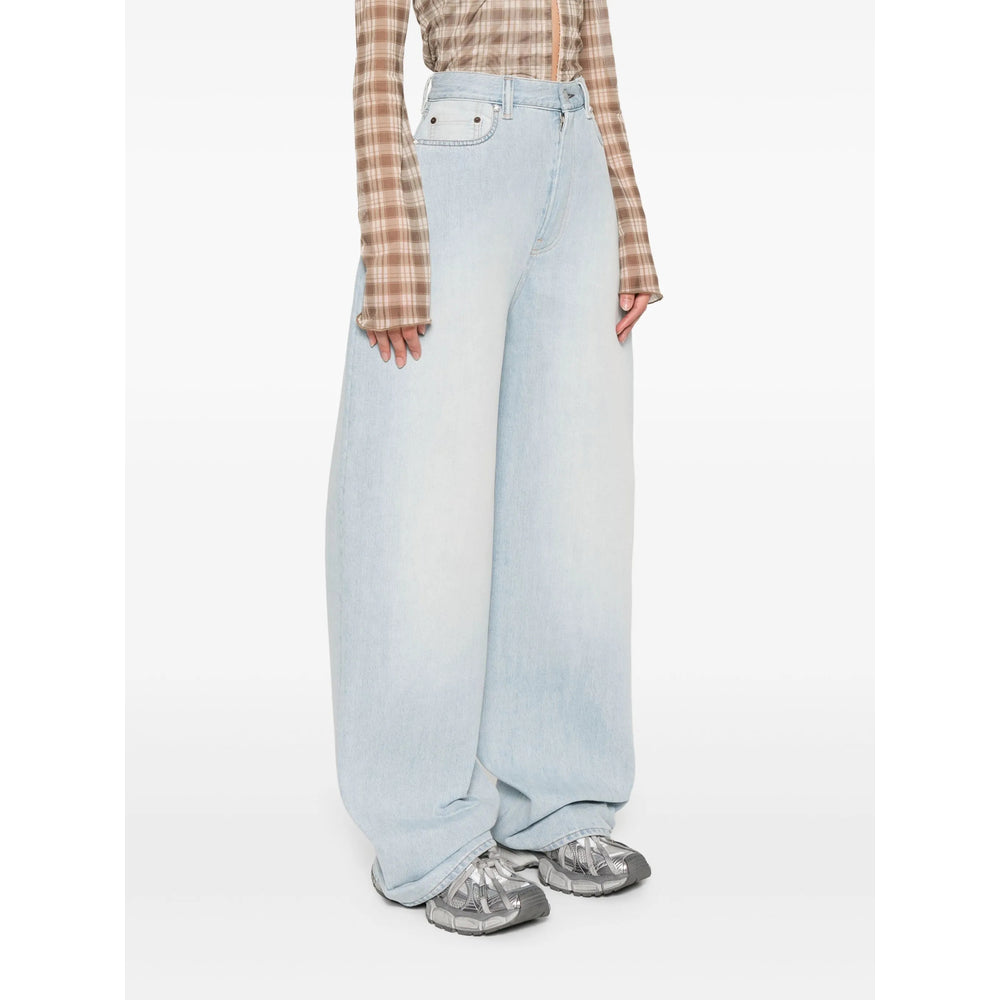 Acne Studios Blue Denim - Straight-Leg Jeans Women