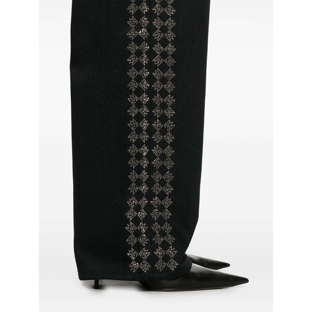 Amiri Black Denim - Straight-Leg Jeans Women