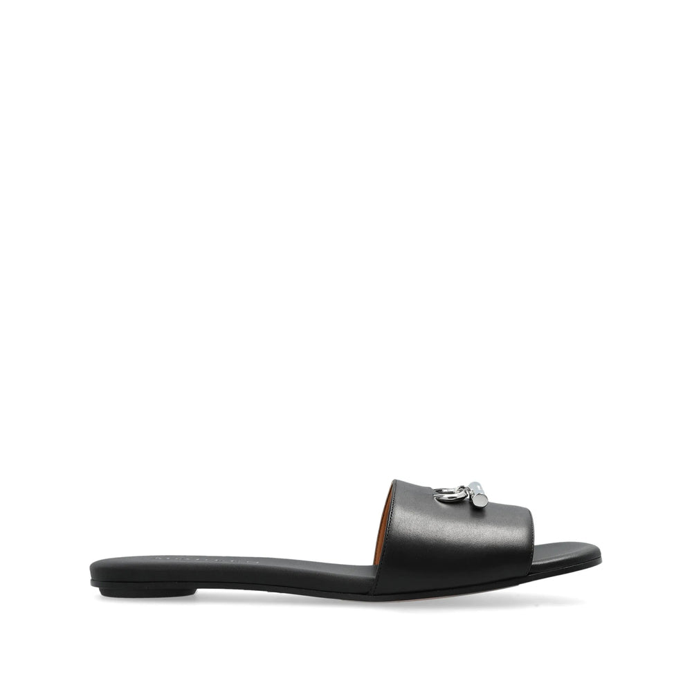 Alexander Mcqueen Black Flip-Flops & Slides Women