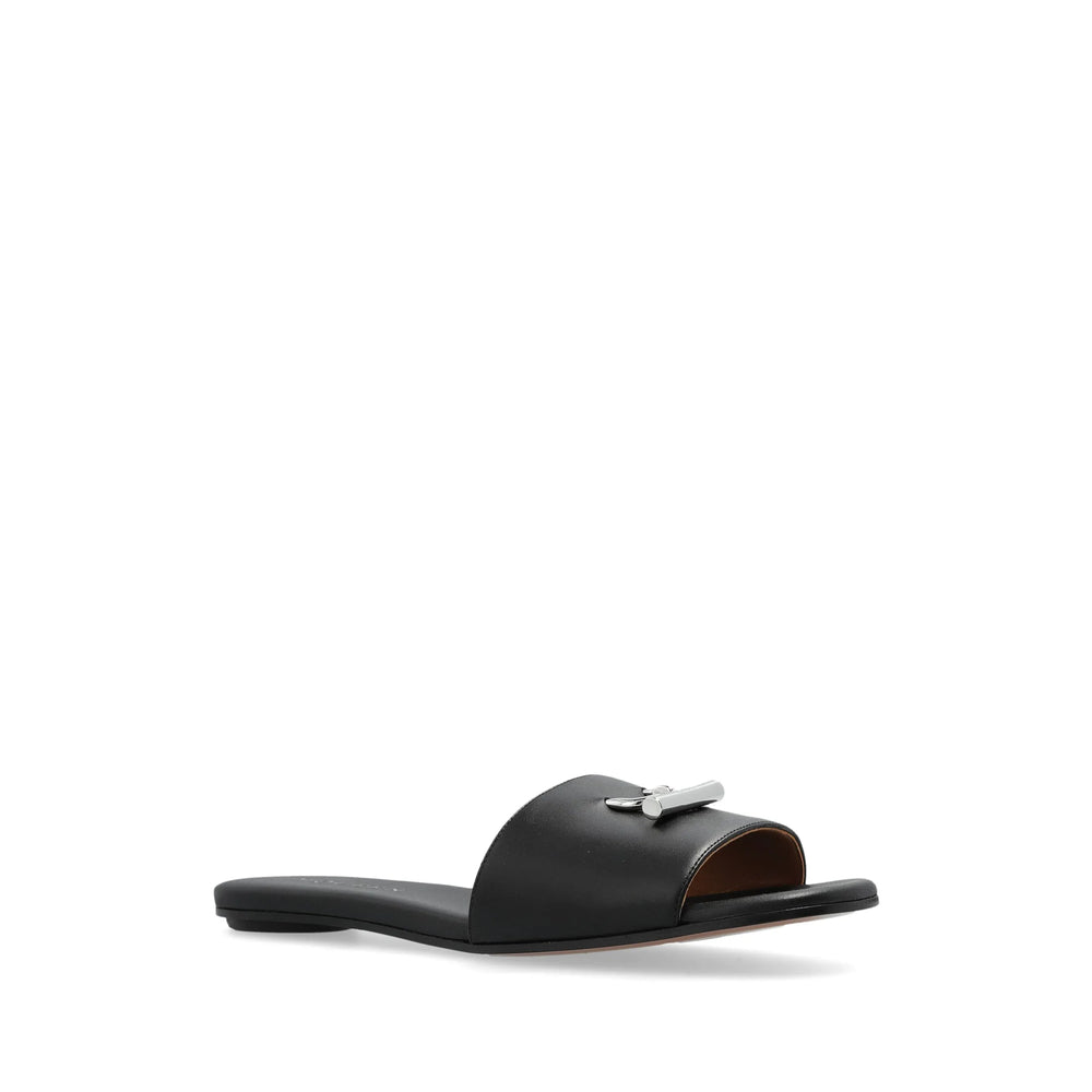 Alexander Mcqueen Black Flip-Flops & Slides Women