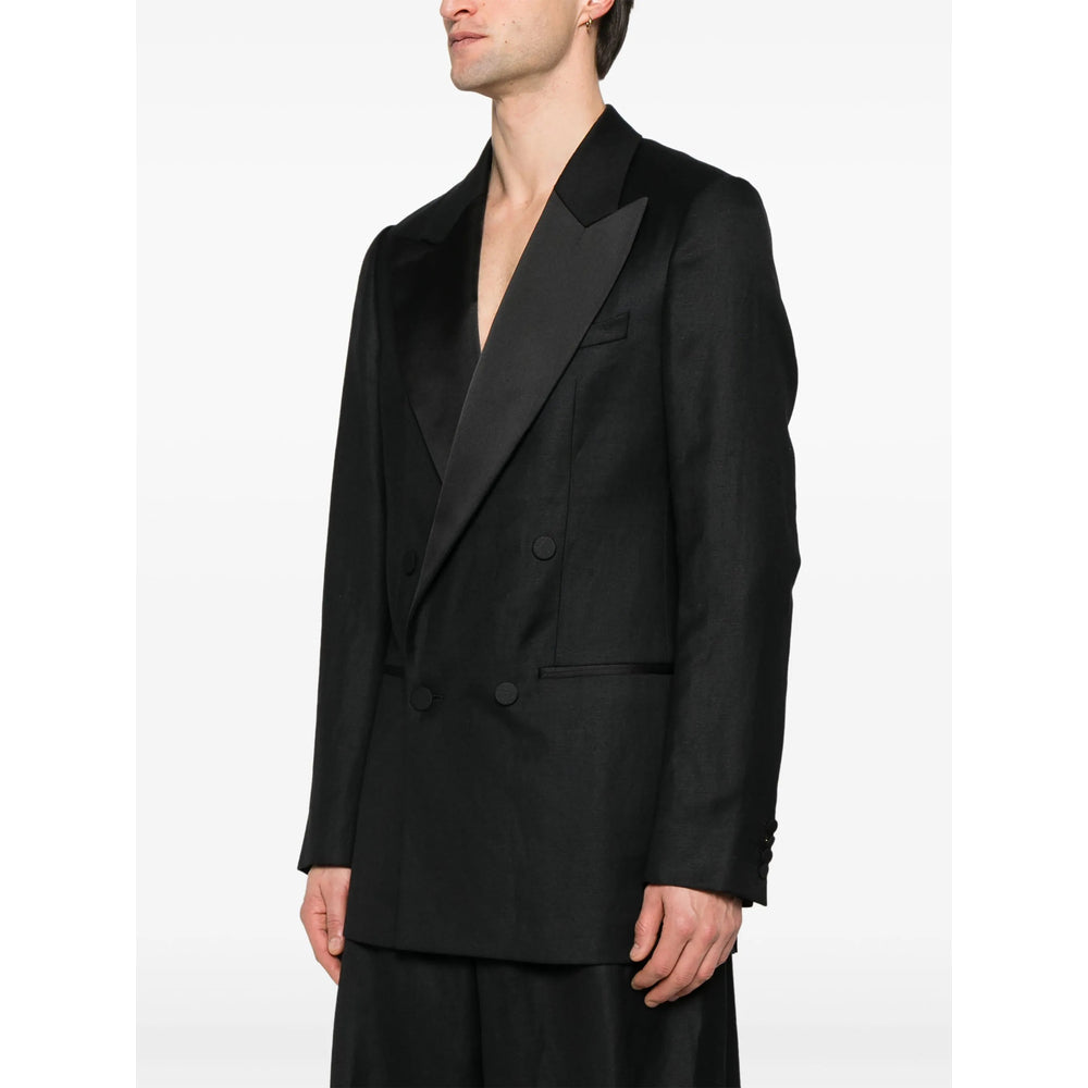 Dries Van Noten Black Jackets - Blazers Men