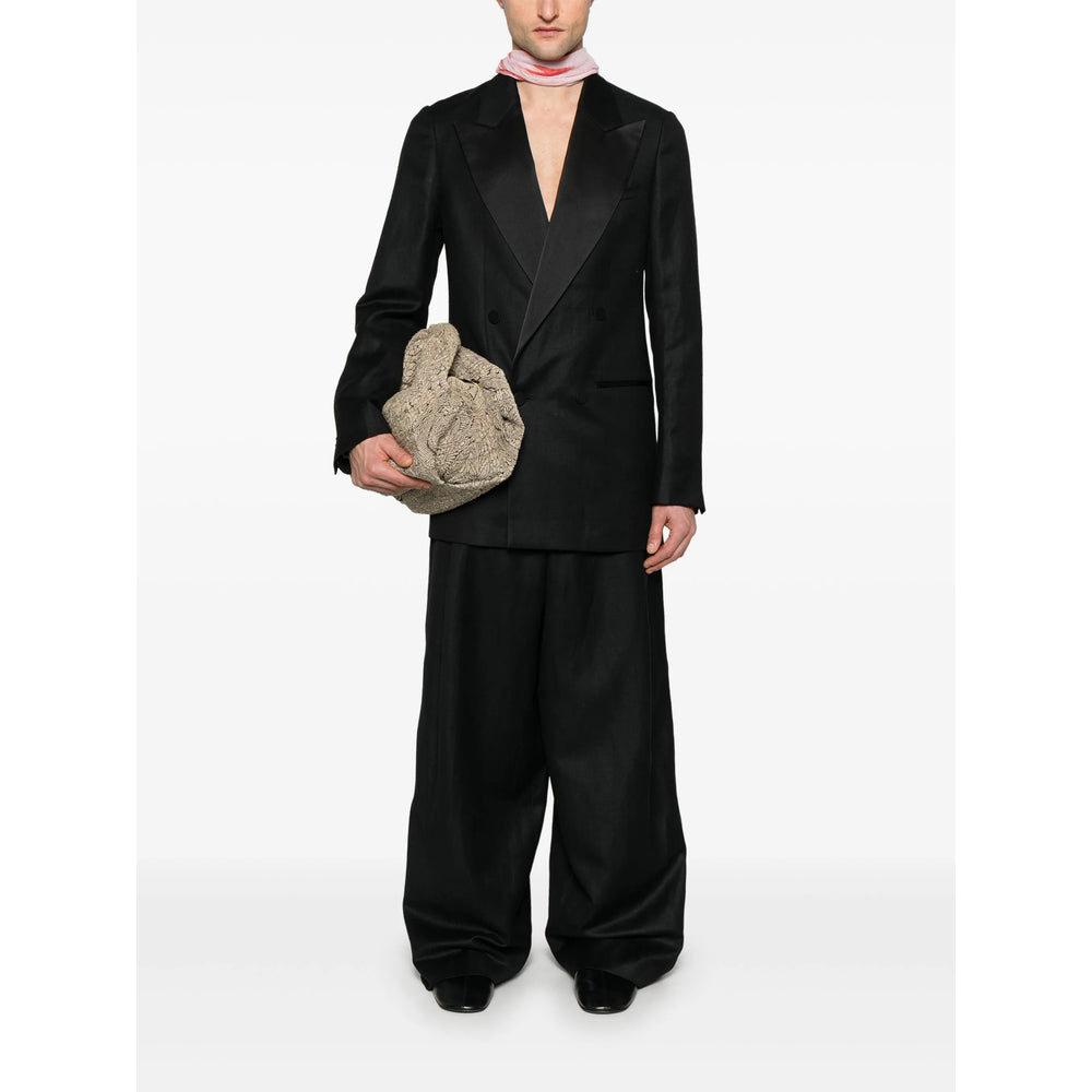 Dries Van Noten Black Jackets - Blazers Men