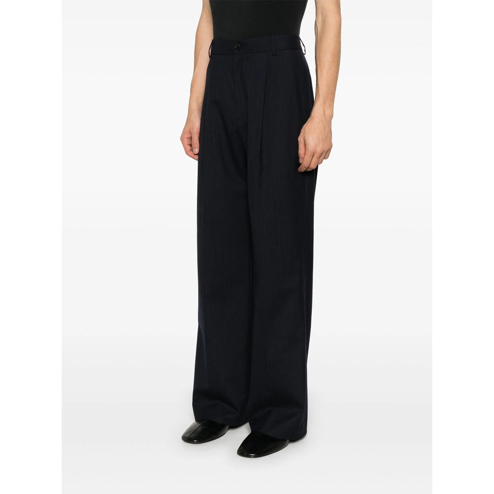 Dries Van Noten Blue Trousers - Regular & Straight-Leg Trousers Men