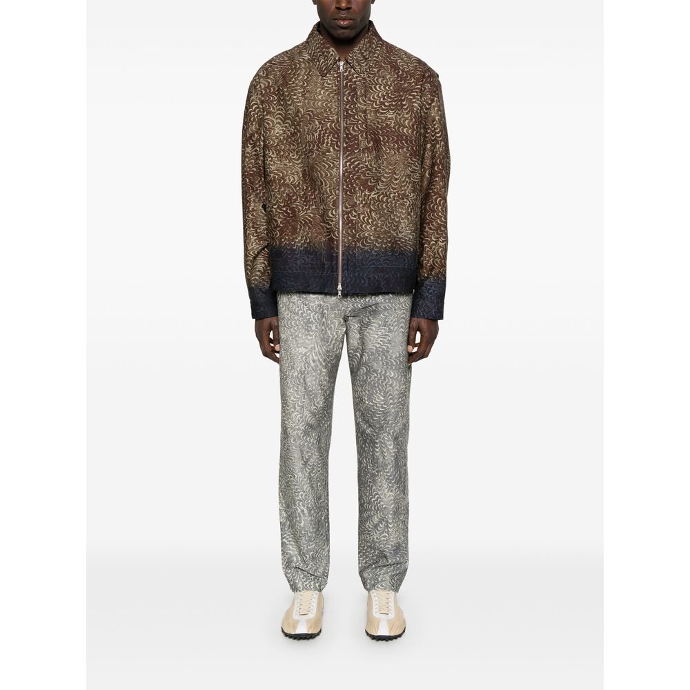 Dries Van Noten Grey Trousers - Tapered Trousers Men