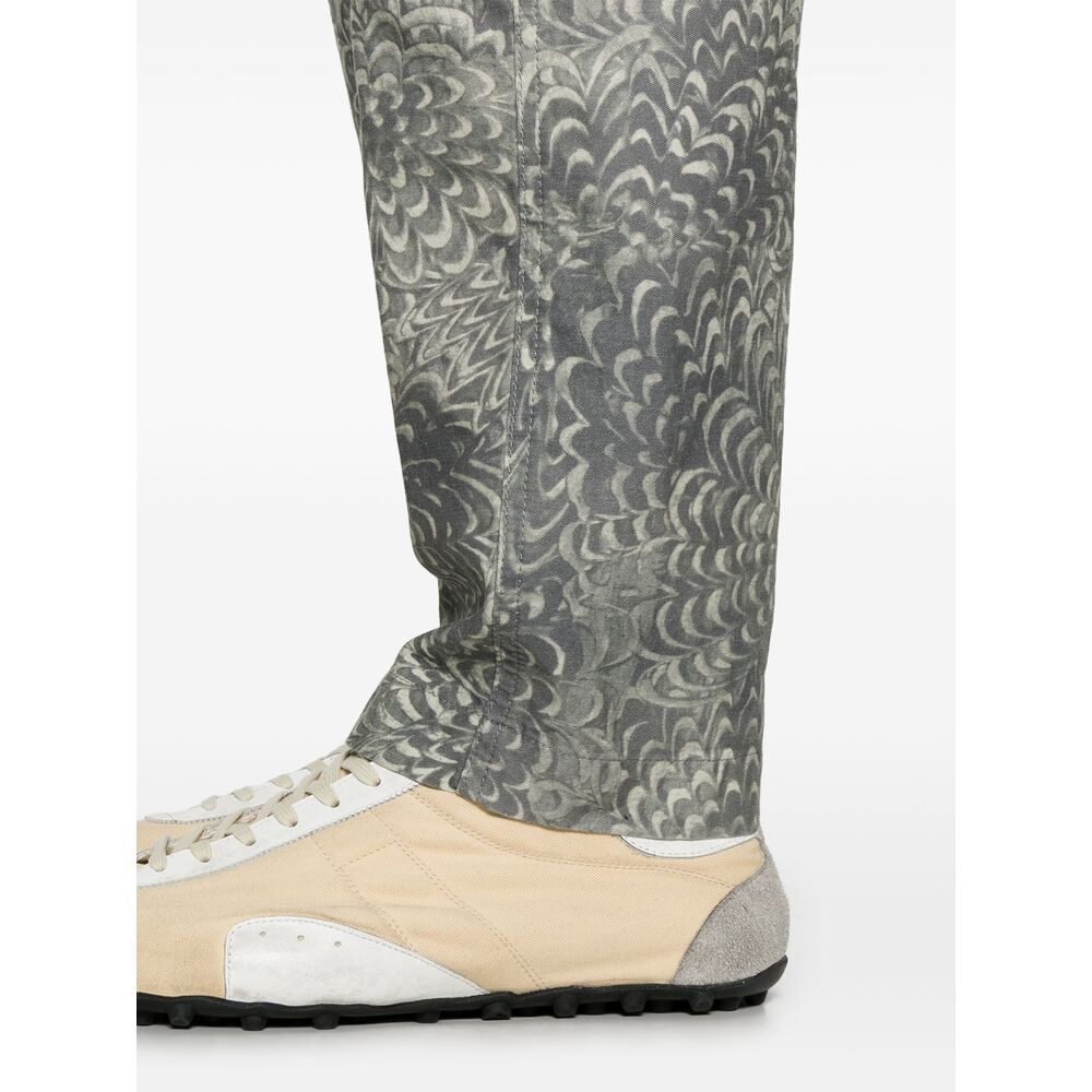 Dries Van Noten Grey Trousers - Tapered Trousers Men