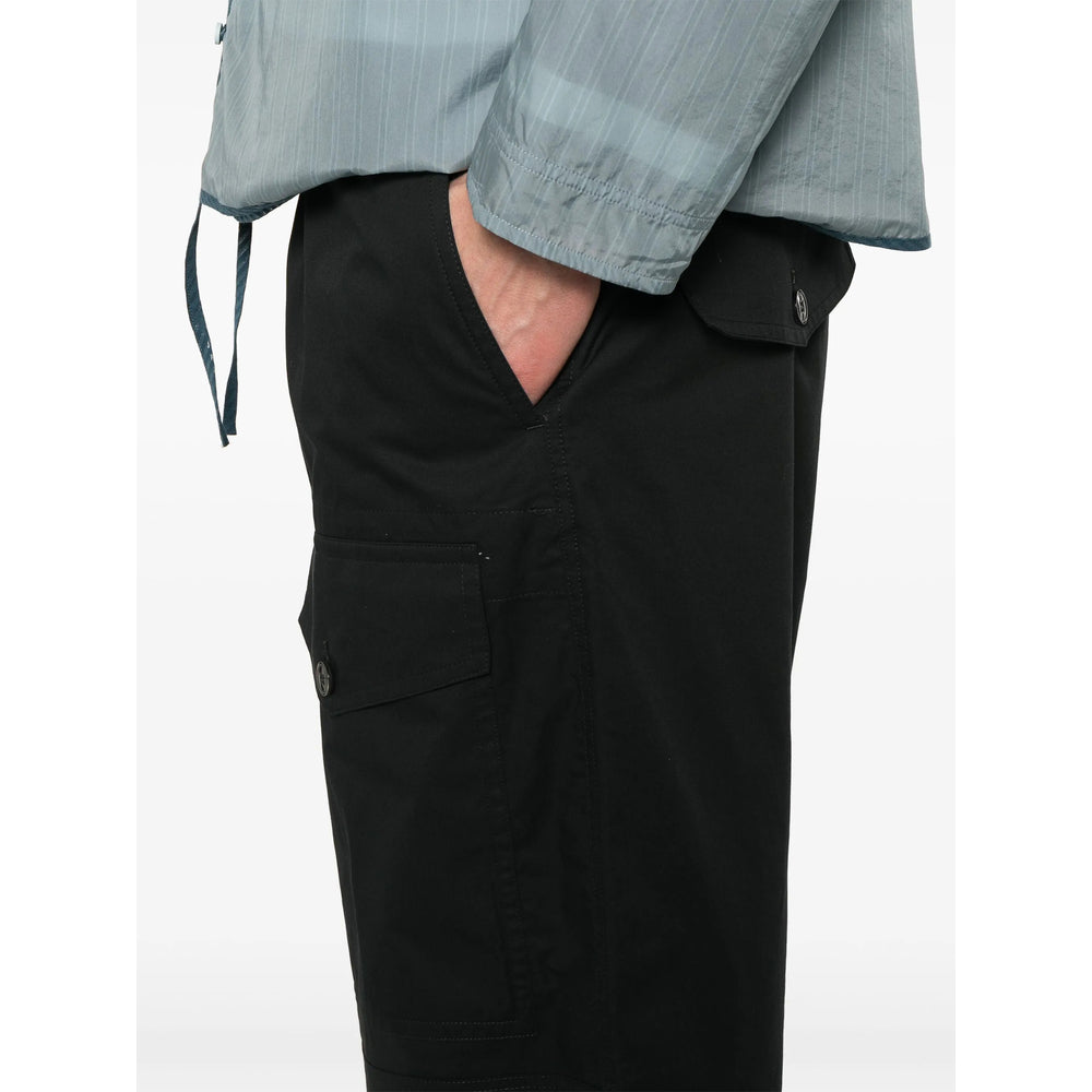 Dries Van Noten Black Trousers - Loose Fit Men