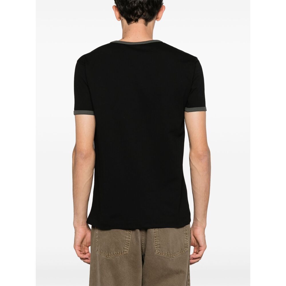 Dries Van Noten Black T-Shirts & Vests - T-Shirts Men