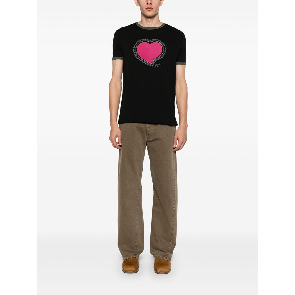 Dries Van Noten Black T-Shirts & Vests - T-Shirts Men