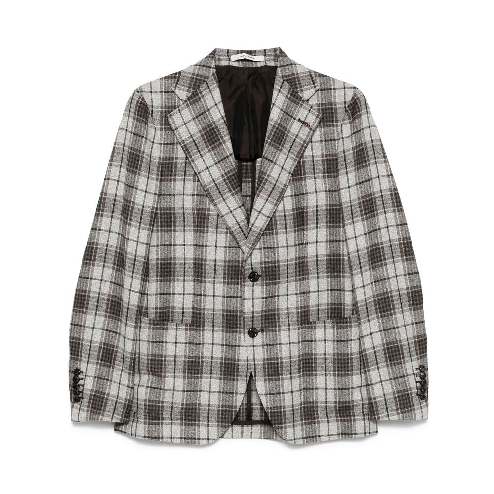 Tagliatore Brown Jackets - Blazers Men