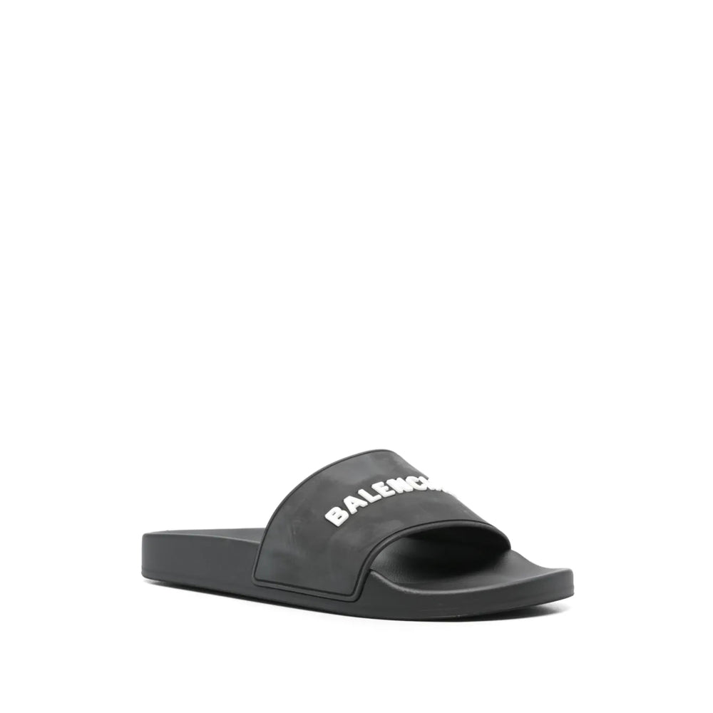 Balenciaga Black Flip-Flops & Slides Women