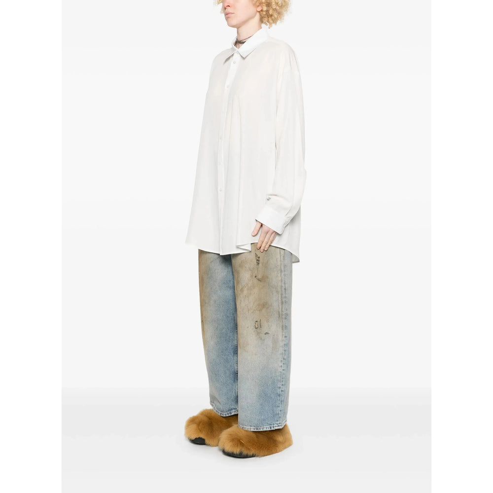 Balenciaga White Tops - Shirts Women