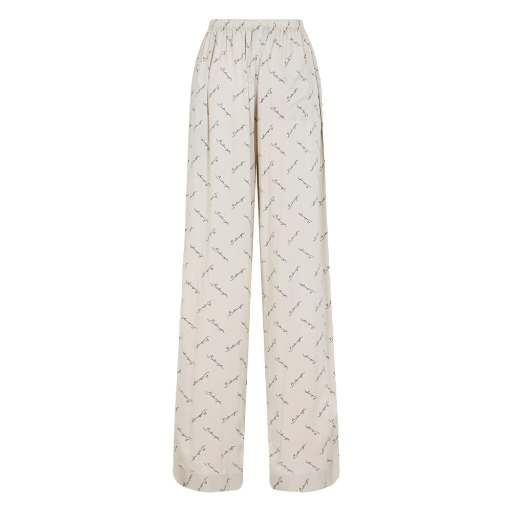 Balenciaga Neutrals Trousers - Palazzo Pants Women