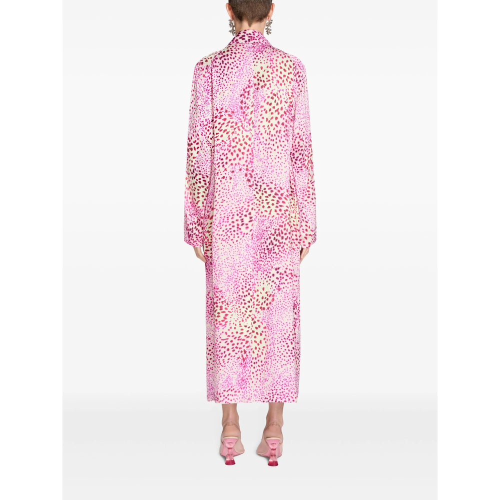 Dries Van Noten Pink Coats - Single Breasted Coats Women