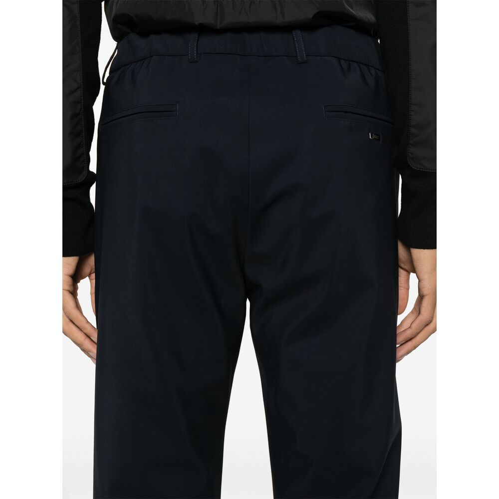 Herno Blue Trousers - Regular & Straight-Leg Trousers Men