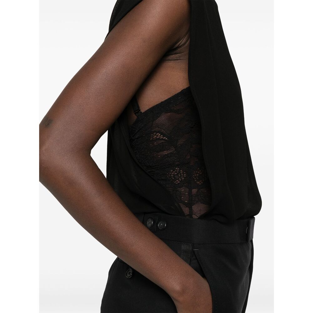 Alaïa Black Tops - Blouses Women