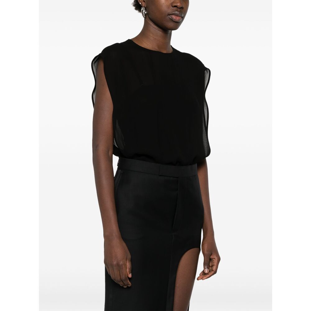 Alaïa Black Tops - Blouses Women