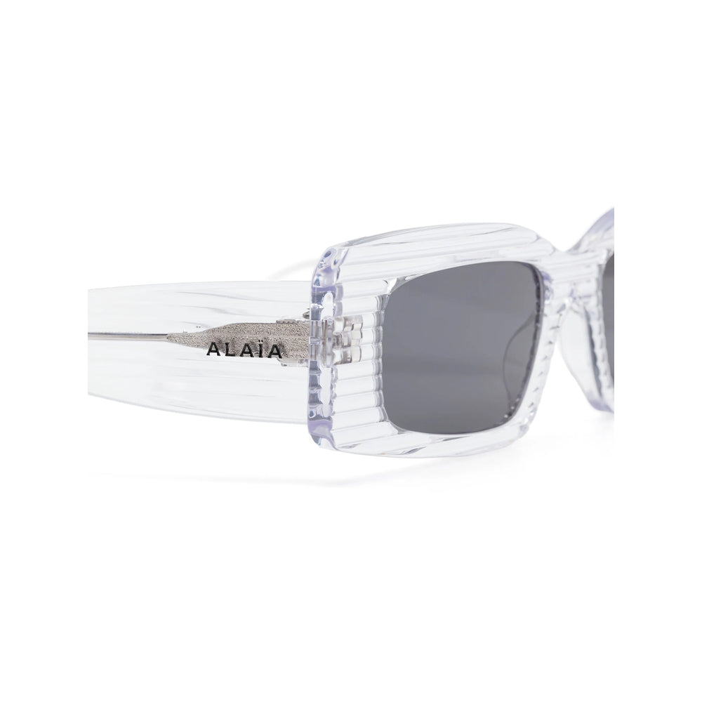 Alaïa Grey Sunglasses Women