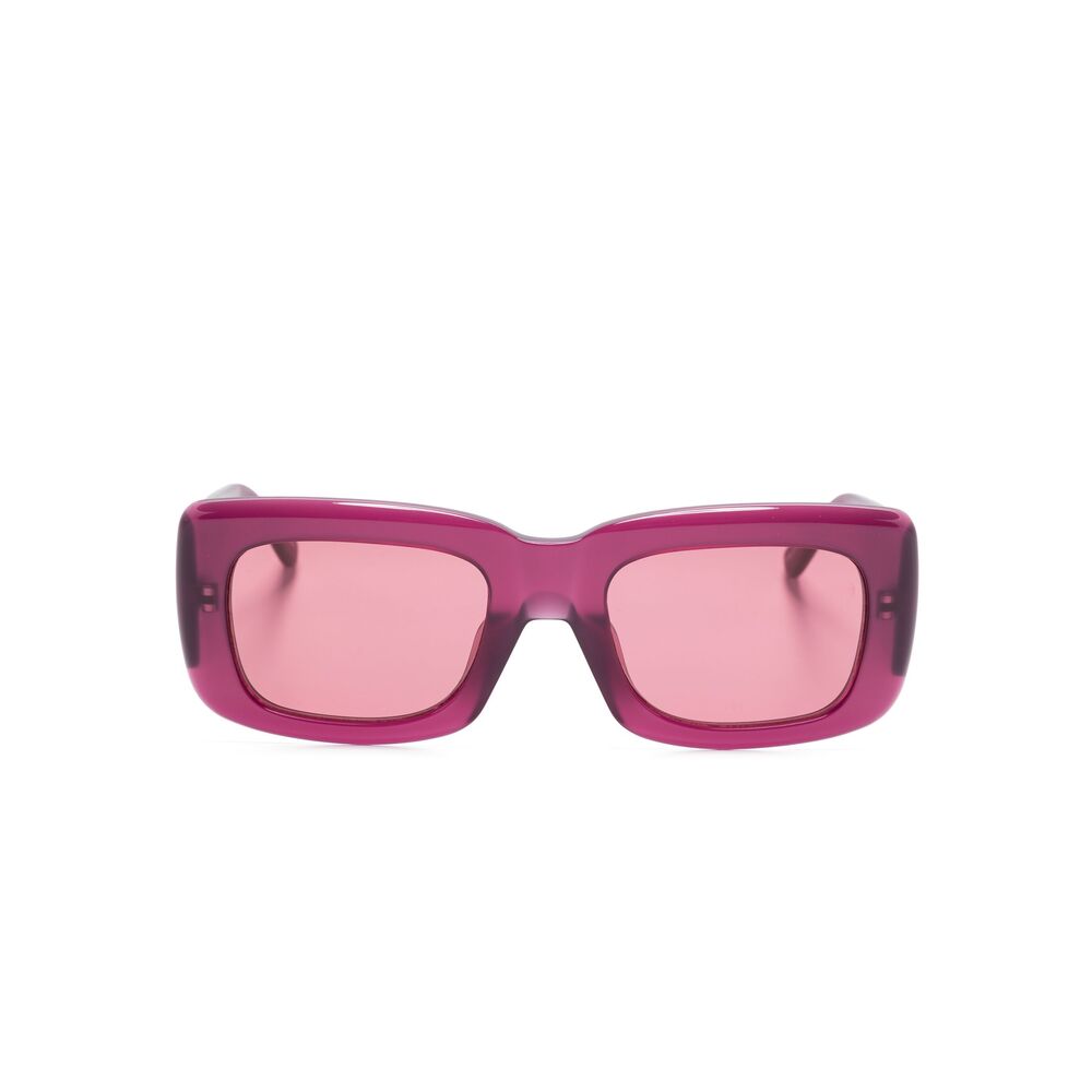 The Attico Red Sunglasses Women