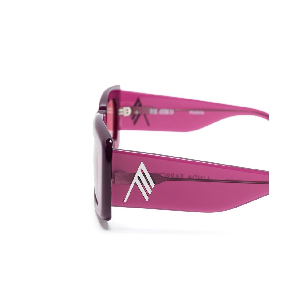 The Attico Red Sunglasses Women