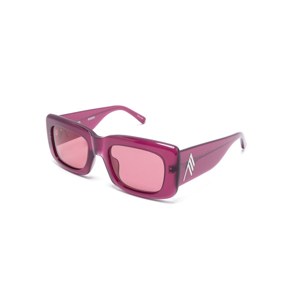 The Attico Red Sunglasses Women