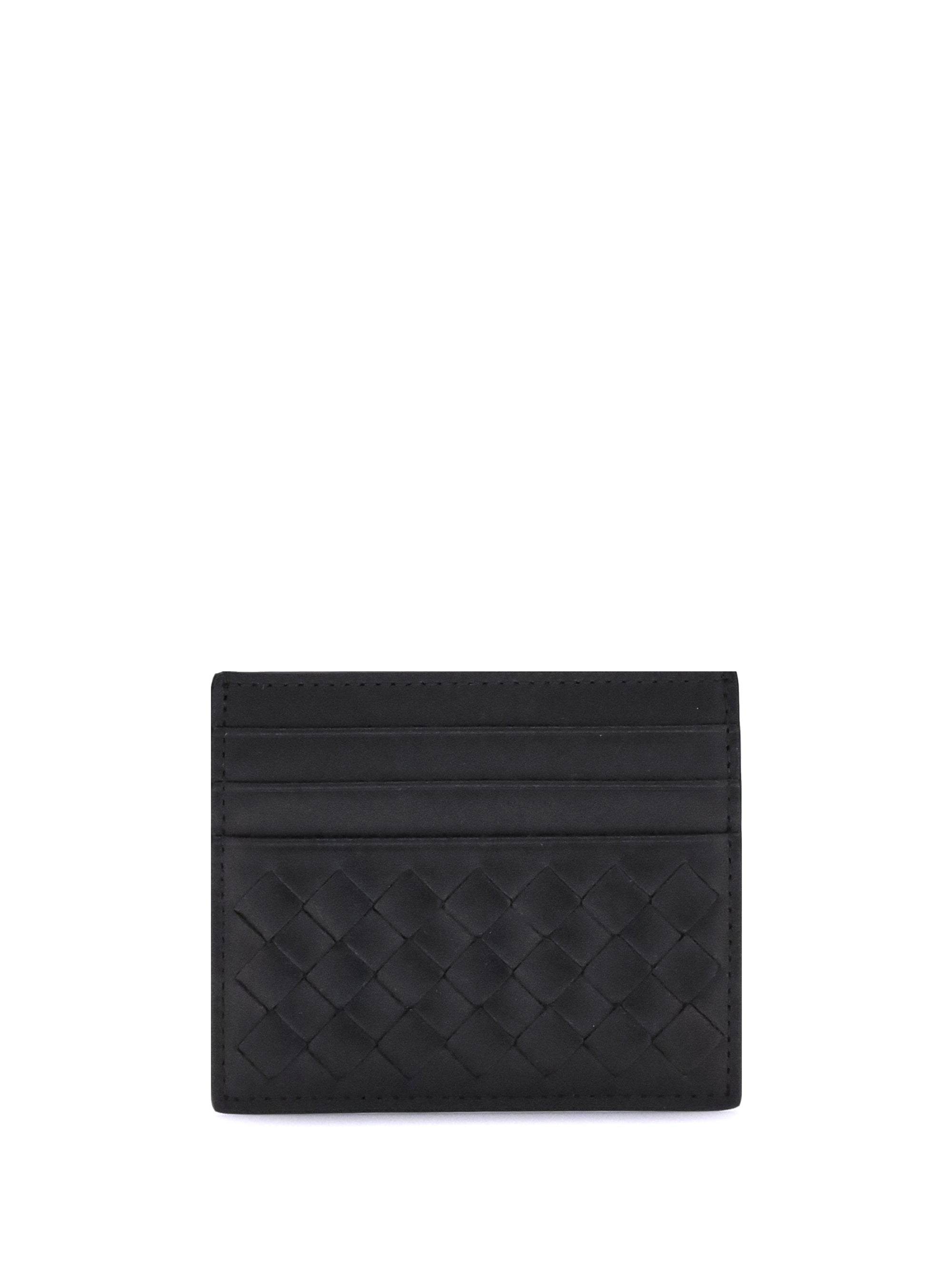 Bottega Veneta Men Iconic Intrecciato Card Holder