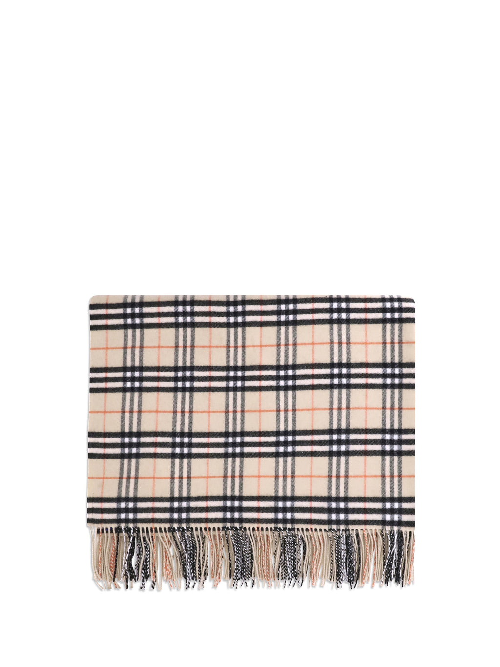 Burberry Women Check Wool Blanket
