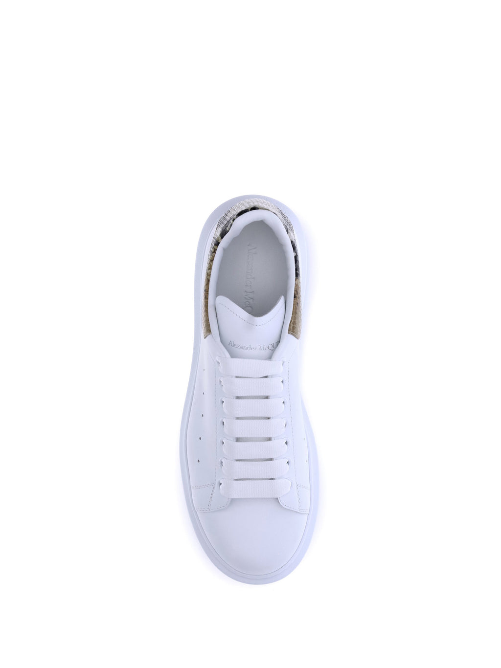 Alexander Mcqueen Men Leather Sneakers