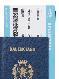 Balenciaga Men Long Wallet "Passport"