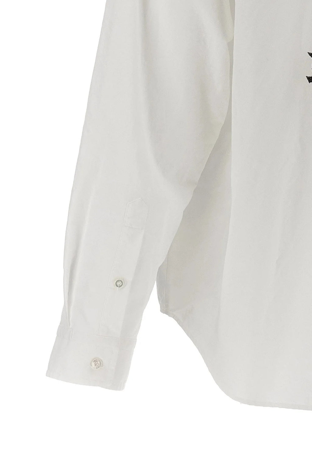 Balenciaga Men Logo Print Shirt