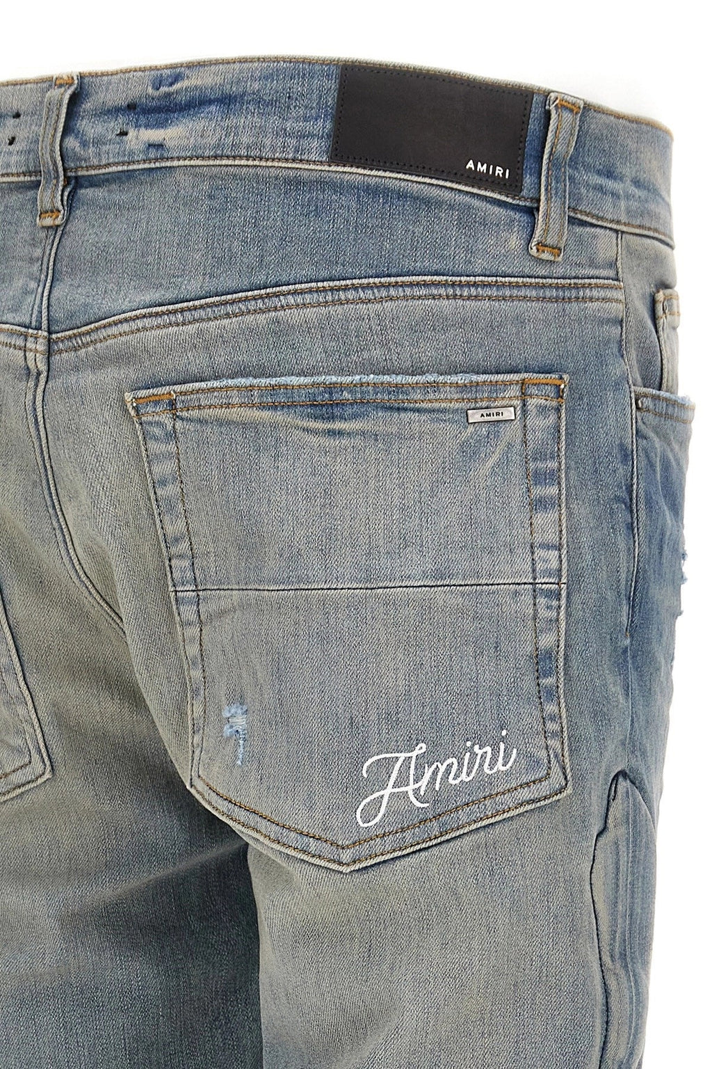 Amiri Men '3D Bones' Jeans