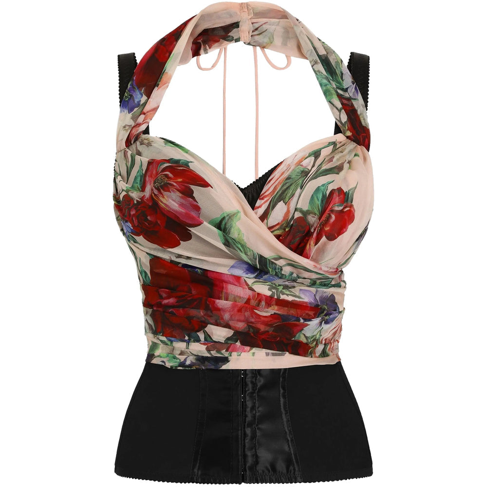 Dolce & Gabbana Red Tops - Vests & Tank Tops Women