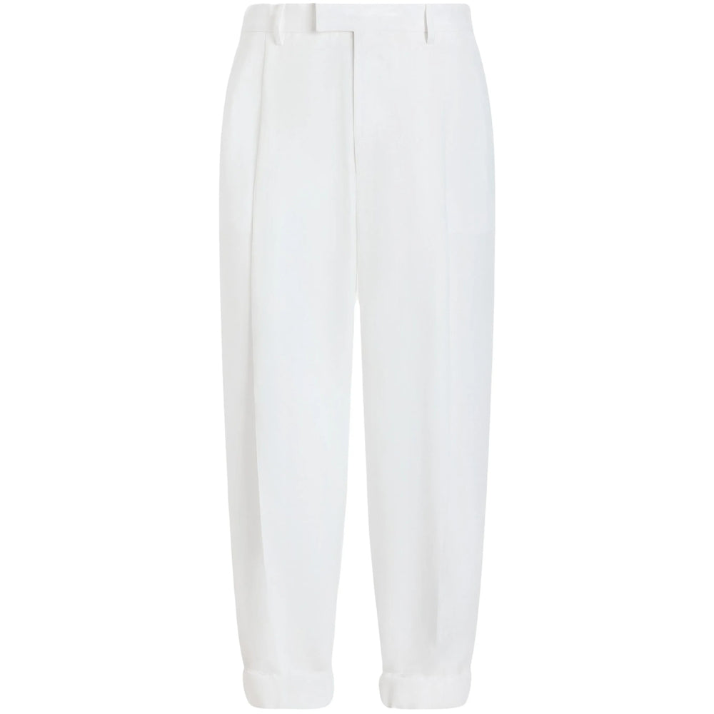Dolce & Gabbana White Trousers - Tailored Trousers Men