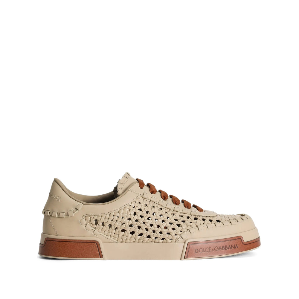 Dolce & Gabbana Neutrals Trainers - Low-Tops Men