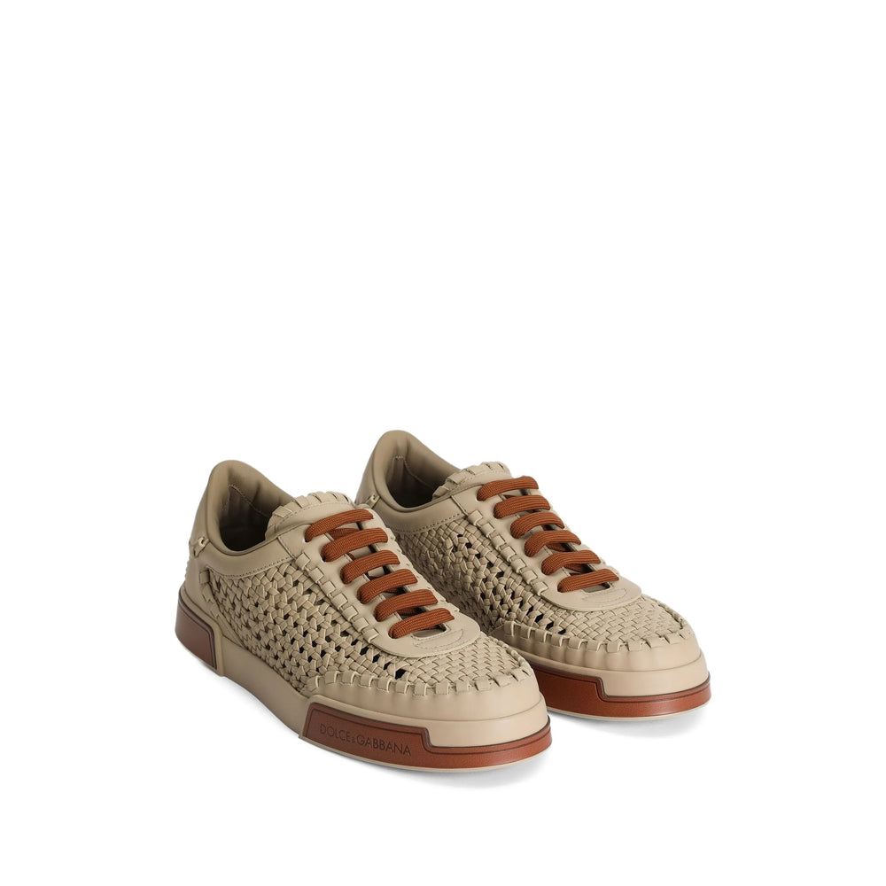Dolce & Gabbana Neutrals Trainers - Low-Tops Men