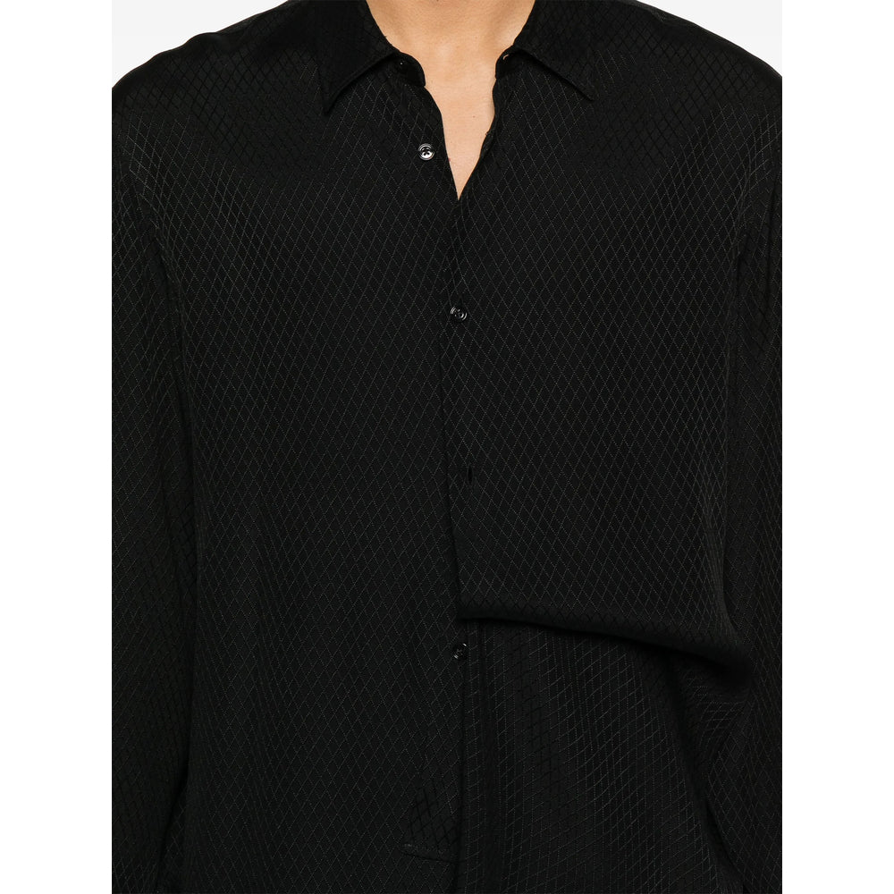 Ann Demeulemeester Black Shirts Men