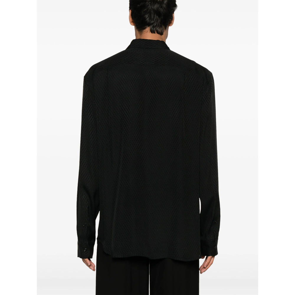 Ann Demeulemeester Black Shirts Men