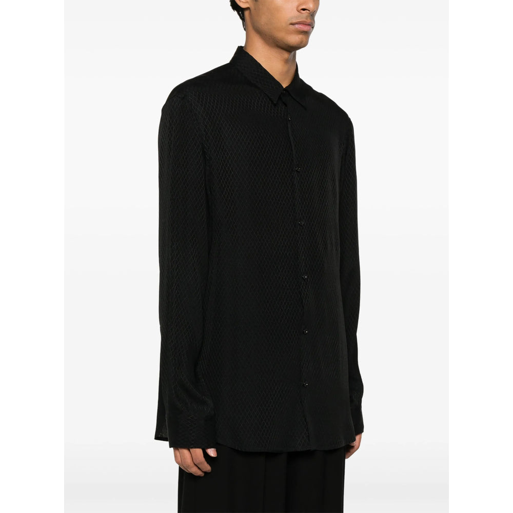 Ann Demeulemeester Black Shirts Men