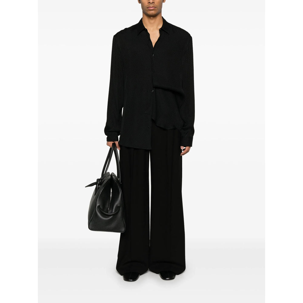 Ann Demeulemeester Black Shirts Men