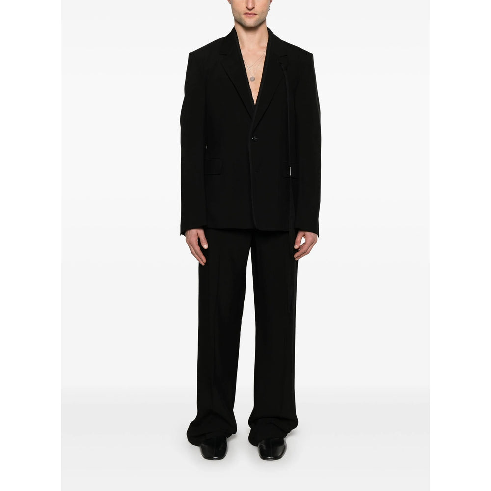 Ann Demeulemeester Black Trousers - Regular & Straight-Leg Trousers Men