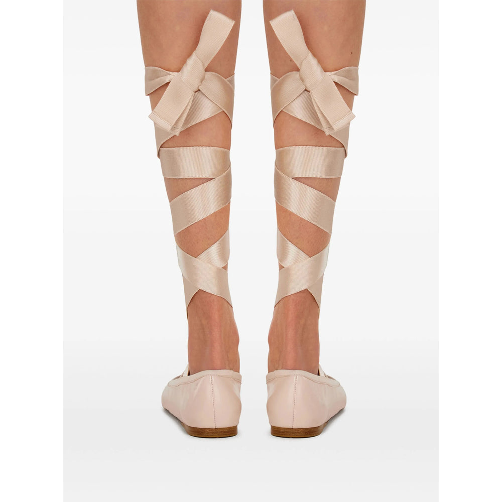 Sapatilhas de Ballet Rosa Ferragamo Femininas