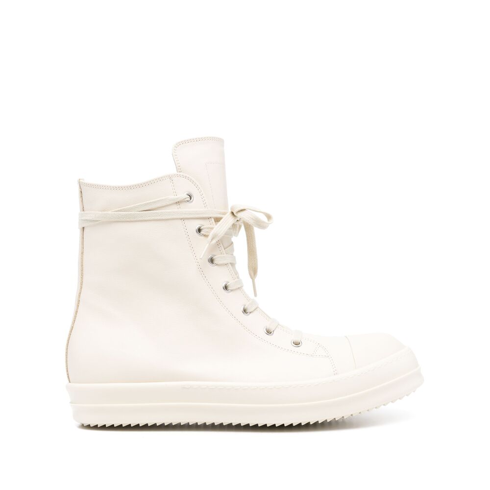 Rick Owens White Trainers - Hi-Tops Men