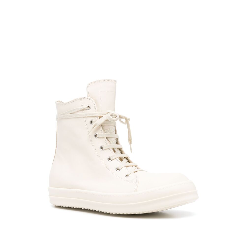 Rick Owens White Trainers - Hi-Tops Men