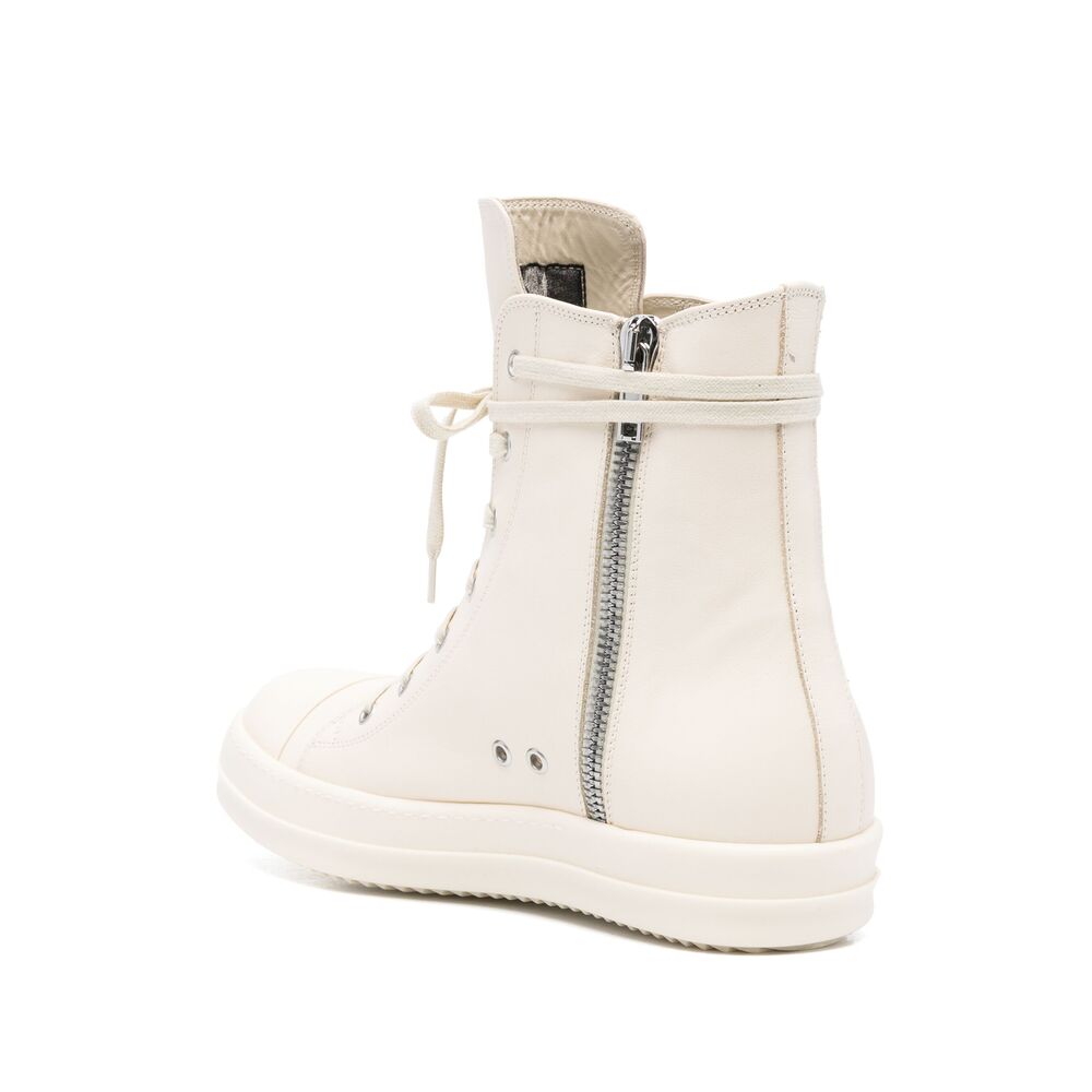 Rick Owens White Trainers - Hi-Tops Men