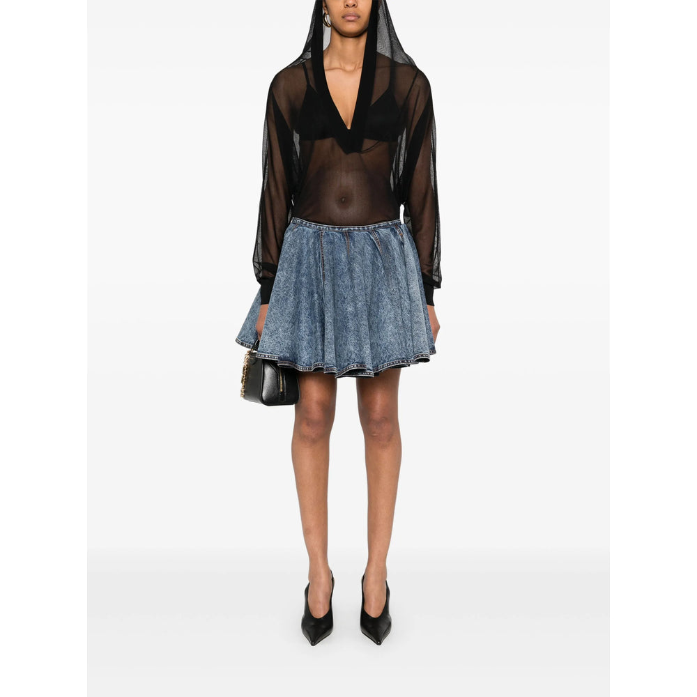 Alaïa Black Tops - Hoodies Women