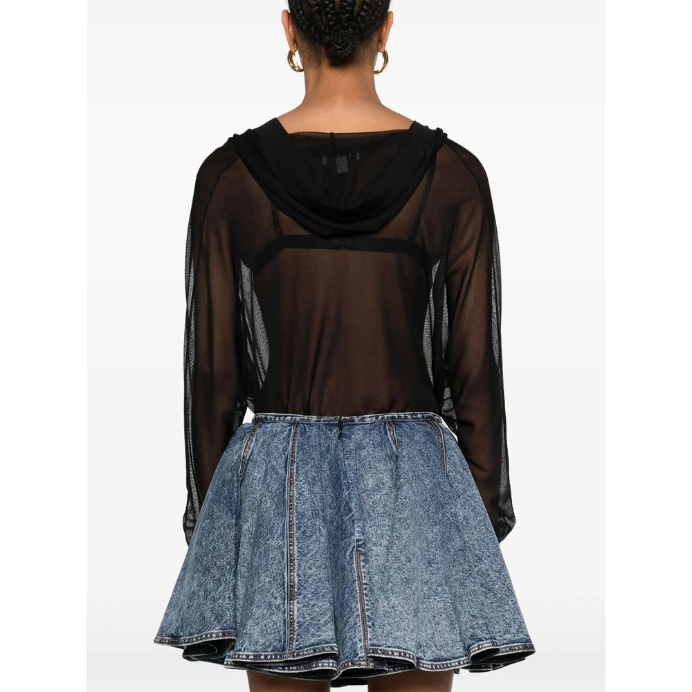 Alaïa Black Tops - Hoodies Women