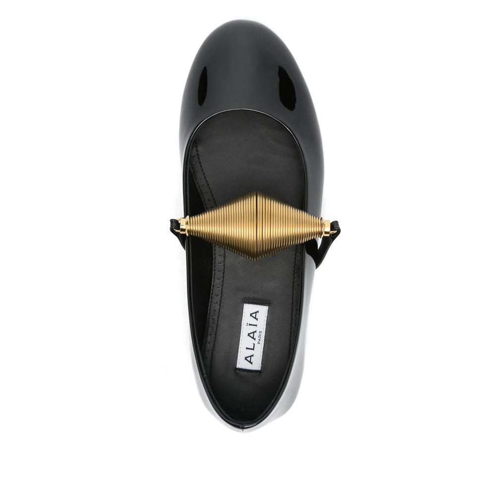 Alaïa Black Ballet Flats Women
